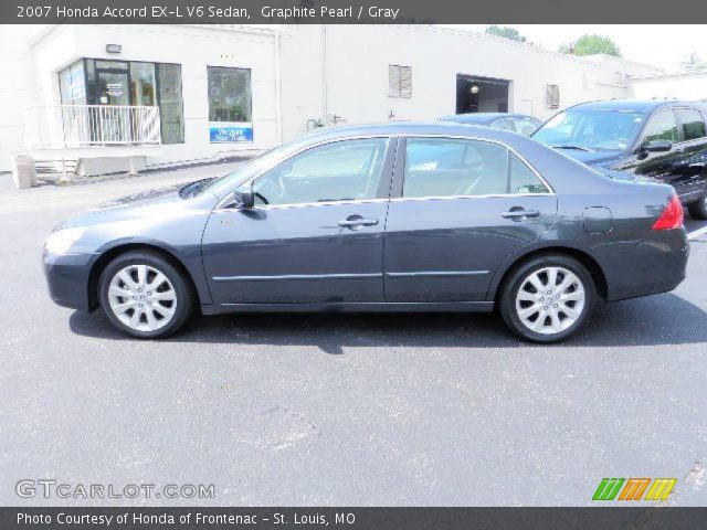 2007 Honda Accord EX-L V6 Sedan in Graphite Pearl