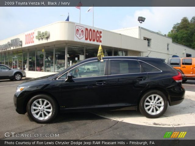 2009 Toyota Venza I4 in Black