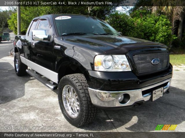 2006 Ford F150 XLT SuperCab 4x4 in Black