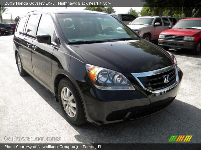 2009 Honda Odyssey EX-L in Nighthawk Black Pearl