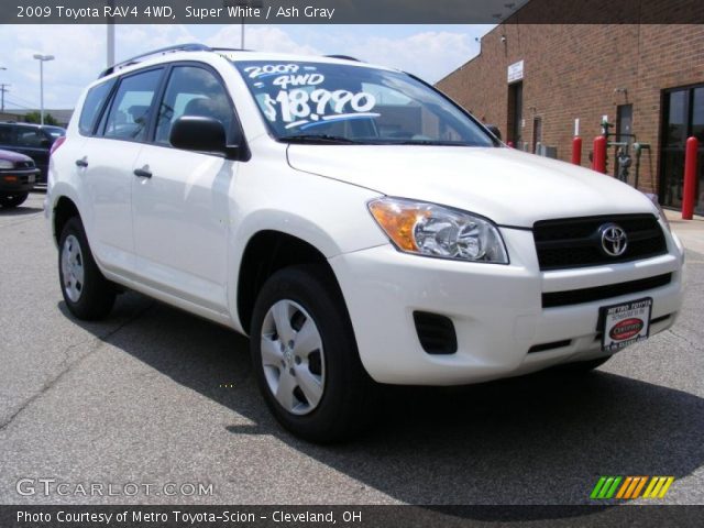 2009 Toyota RAV4 4WD in Super White