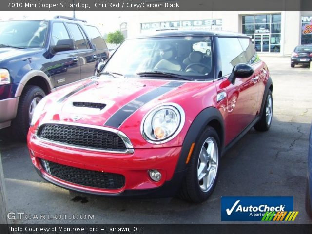 2010 Mini Cooper S Hardtop in Chili Red