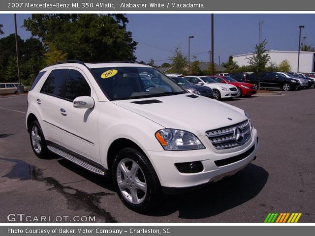 2007 Mercedes-Benz ML 350 4Matic in Alabaster White