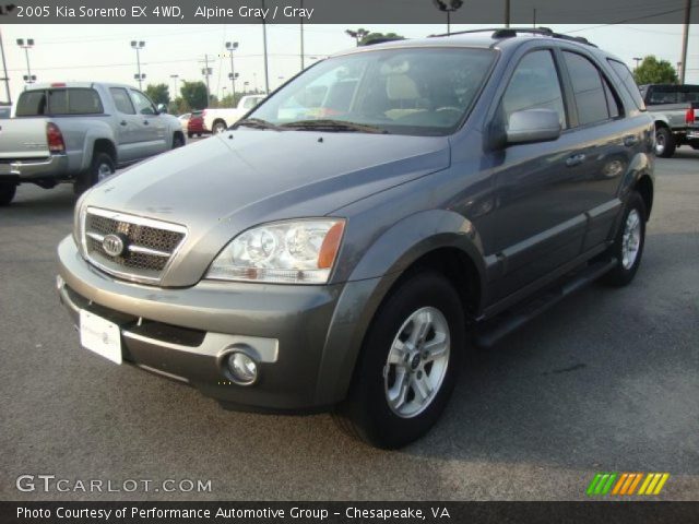 2005 Kia Sorento EX 4WD in Alpine Gray
