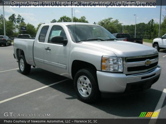 2010 Chevrolet Silverado 1500 LT Extended Cab in Sheer Silver Metallic