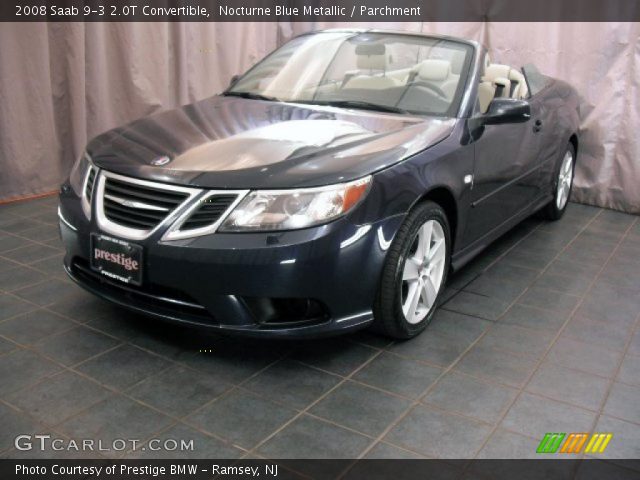 2008 Saab 9-3 2.0T Convertible in Nocturne Blue Metallic