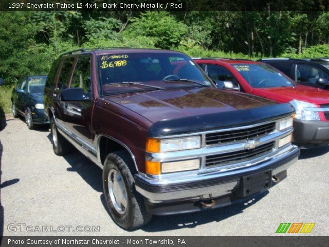 1997 Chevrolet Tahoe LS 4x4 in Dark Cherry Metallic