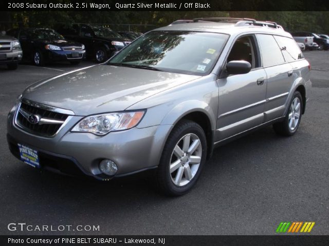 2008 Subaru Outback 2.5i Wagon in Quartz Silver Metallic