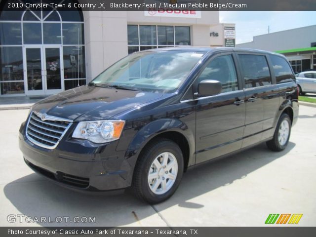 2010 Chrysler Town & Country LX in Blackberry Pearl