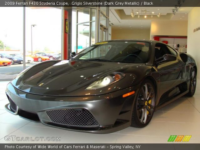 2009 Ferrari F430 Scuderia Coupe in Grigio Silverstone (Dark Grey Metallic)