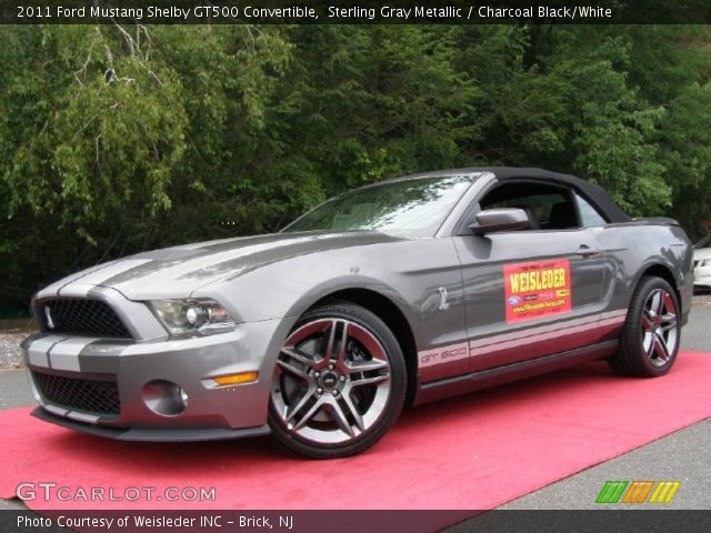 2011 Ford Mustang Shelby GT500 Convertible in Sterling Gray Metallic