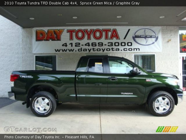 2010 Toyota Tundra TRD Double Cab 4x4 in Spruce Green Mica