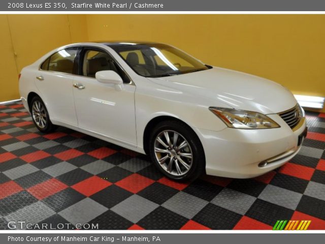 2008 Lexus ES 350 in Starfire White Pearl