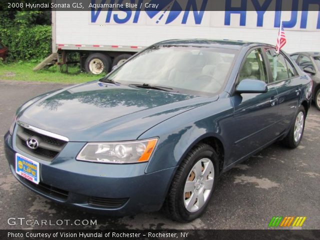2008 Hyundai Sonata GLS in Aquamarine Blue