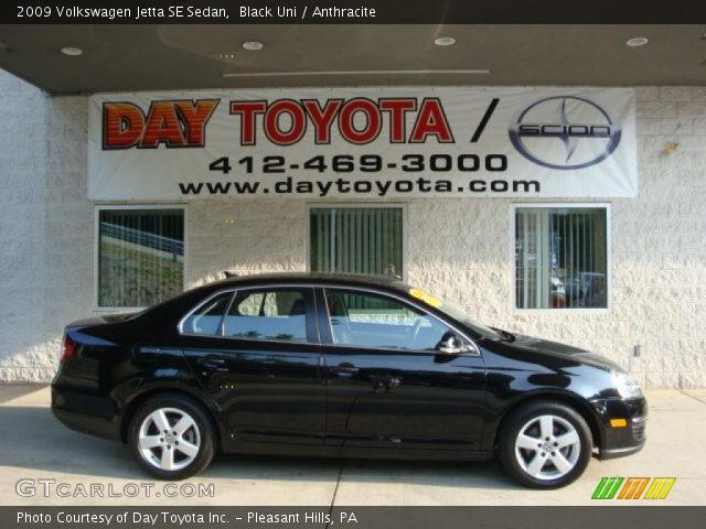 2009 Volkswagen Jetta SE Sedan in Black Uni