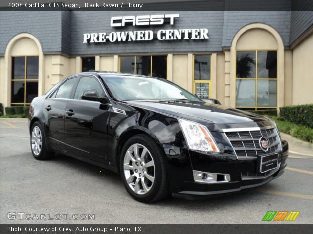 2008 Cadillac CTS Sedan in Black Raven