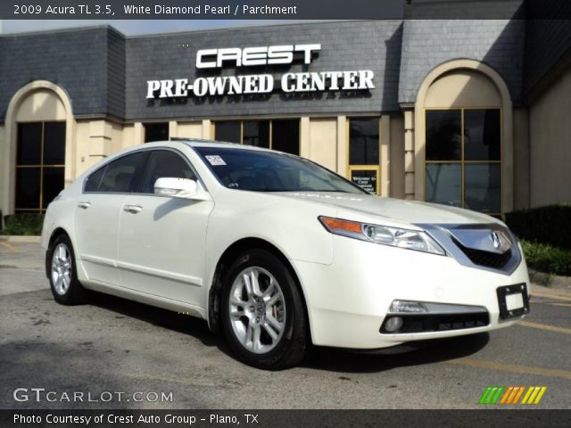 2009 Acura TL 3.5 in White Diamond Pearl