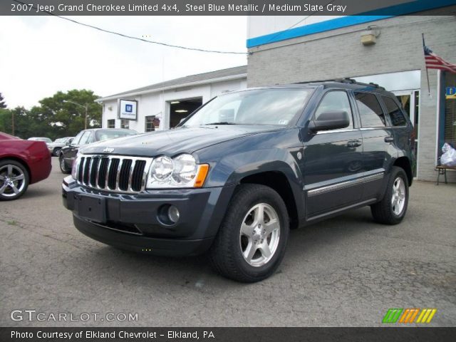 2007 Jeep Grand Cherokee Limited 4x4 in Steel Blue Metallic