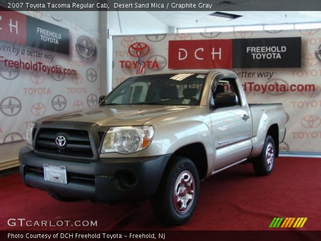 2007 Toyota Tacoma Regular Cab in Desert Sand Mica