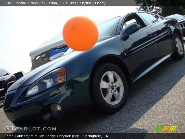 2006 Pontiac Grand Prix Sedan in Blue Green Crystal