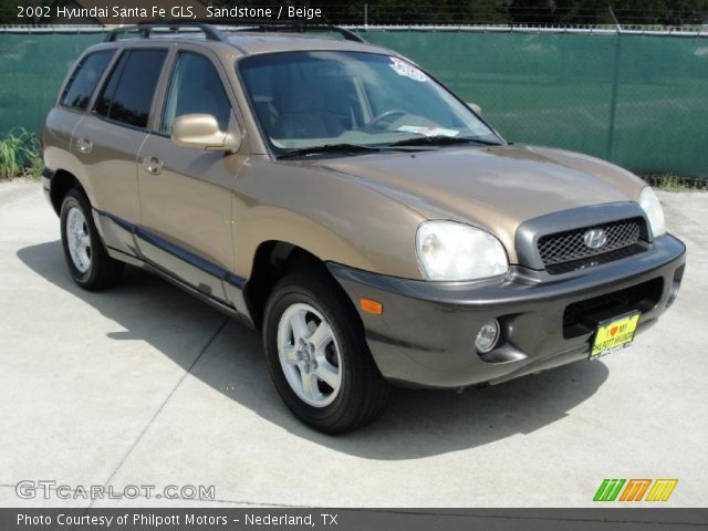 2002 Hyundai Santa Fe GLS in Sandstone