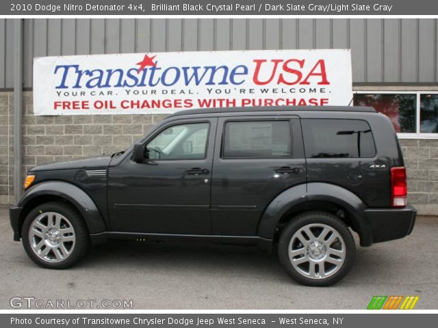 2010 Dodge Nitro Detonator 4x4 in Brilliant Black Crystal Pearl