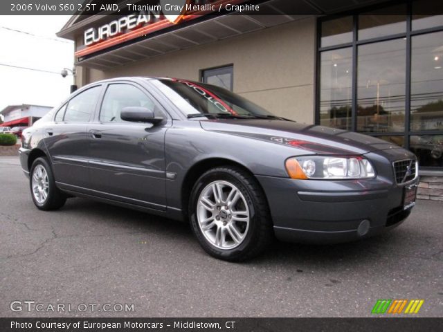2006 Volvo S60 2.5T AWD in Titanium Gray Metallic