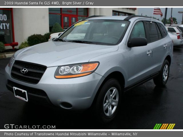 2009 Hyundai Santa Fe GLS 4WD in Bright Silver
