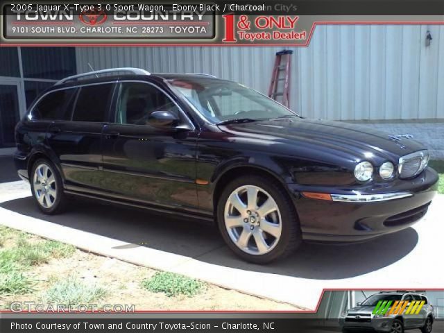 2006 Jaguar X-Type 3.0 Sport Wagon in Ebony Black