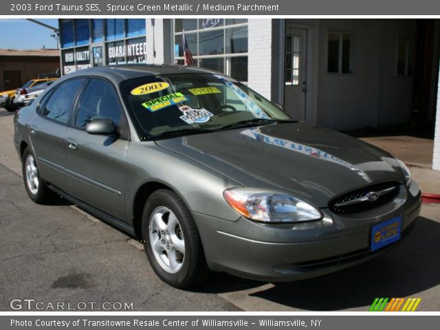2003 Ford Taurus SES in Spruce Green Metallic