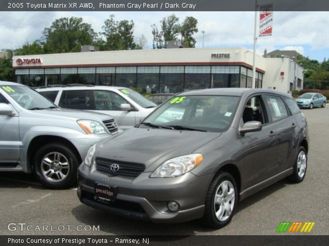 2005 Toyota Matrix XR AWD in Phantom Gray Pearl