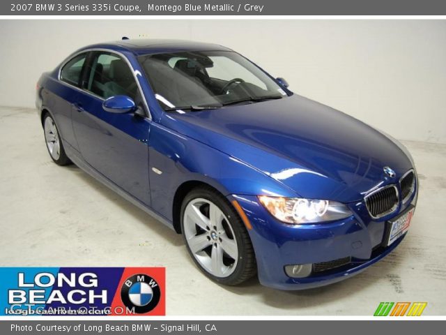 2007 BMW 3 Series 335i Coupe in Montego Blue Metallic