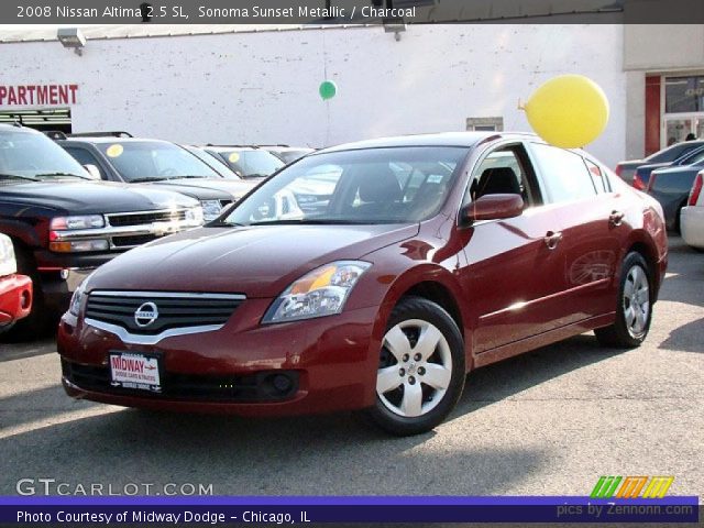 2008 Nissan Altima 2.5 SL in Sonoma Sunset Metallic