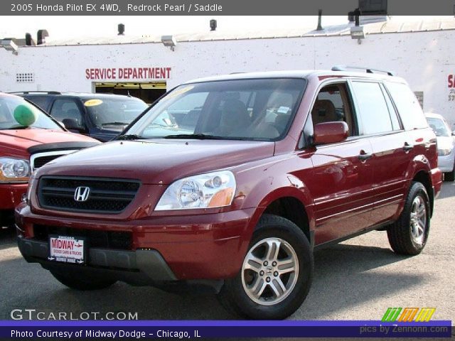 2005 Honda Pilot EX 4WD in Redrock Pearl