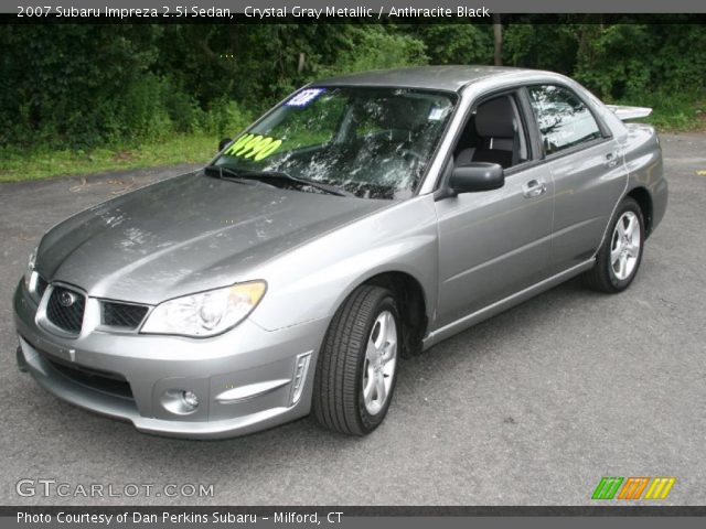 2007 Subaru Impreza 2.5i Sedan in Crystal Gray Metallic