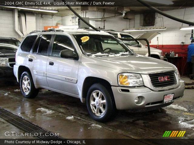 2004 GMC Envoy SLE 4x4 in Liquid Silver Metallic