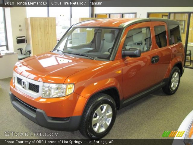 2010 Honda Element EX in Citrus Fire Metallic