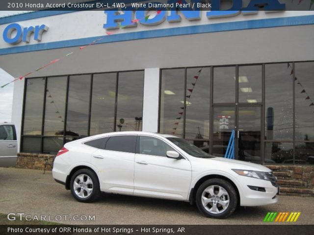 2010 Honda Accord Crosstour EX-L 4WD in White Diamond Pearl