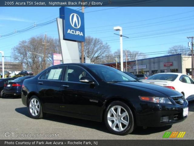 2005 Acura TSX Sedan in Nighthawk Black Pearl
