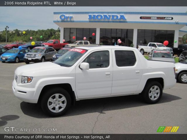 2006 Honda Ridgeline RTL in White