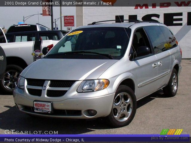 2001 Dodge Grand Caravan ES in Bright Silver Metallic