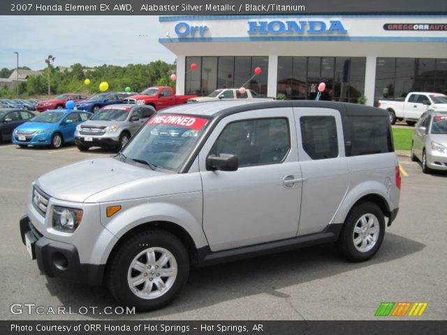 2007 Honda Element EX AWD in Alabaster Silver Metallic