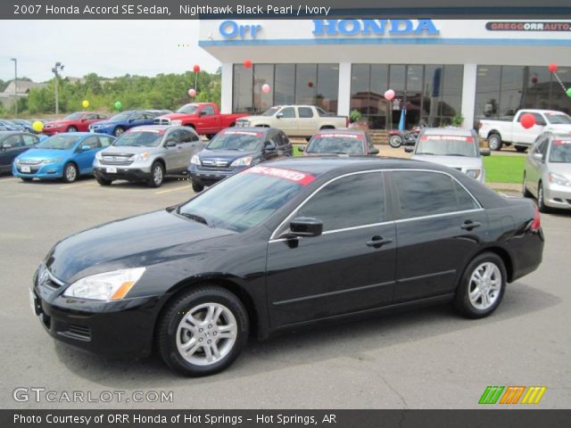 2007 Honda Accord SE Sedan in Nighthawk Black Pearl