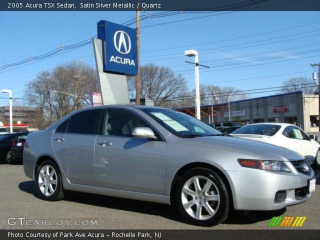 2005 Acura TSX Sedan in Satin Silver Metallic
