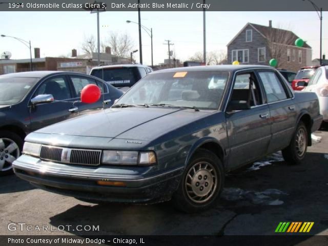 1994 Oldsmobile Cutlass Ciera S in Dark Adriatic Blue Metallic