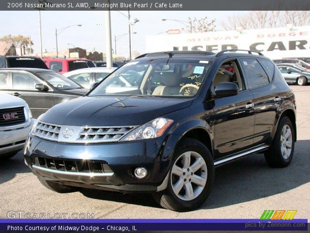 2006 Nissan Murano SL AWD in Midnight Blue Pearl