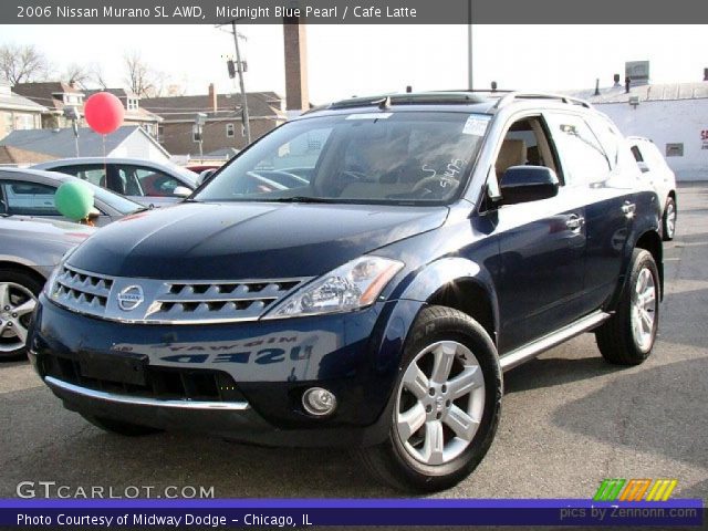 2006 Nissan Murano SL AWD in Midnight Blue Pearl