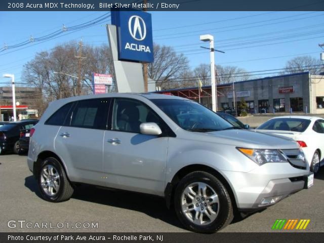 2008 Acura MDX Technology in Billet Silver Metallic