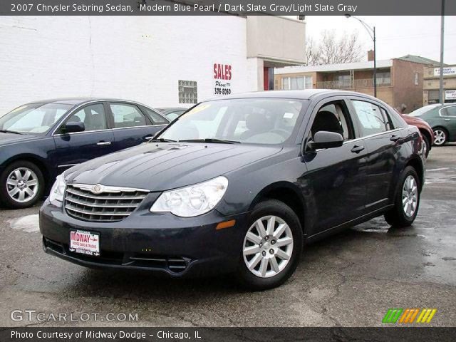 2007 Chrysler Sebring Sedan in Modern Blue Pearl
