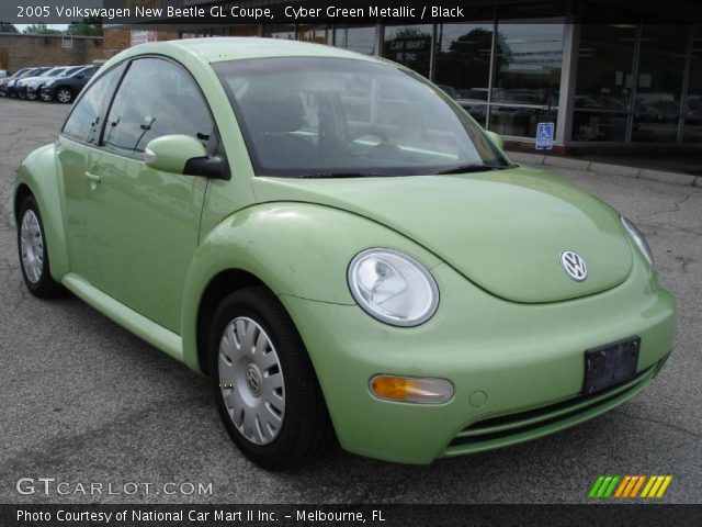 2005 Volkswagen New Beetle GL Coupe in Cyber Green Metallic